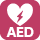 AED（自動体外式除細動器）設置
